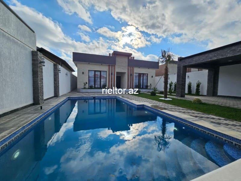 4 otaqli heyet evi/bag evi — 160 sq m — Merdekan q., Baki