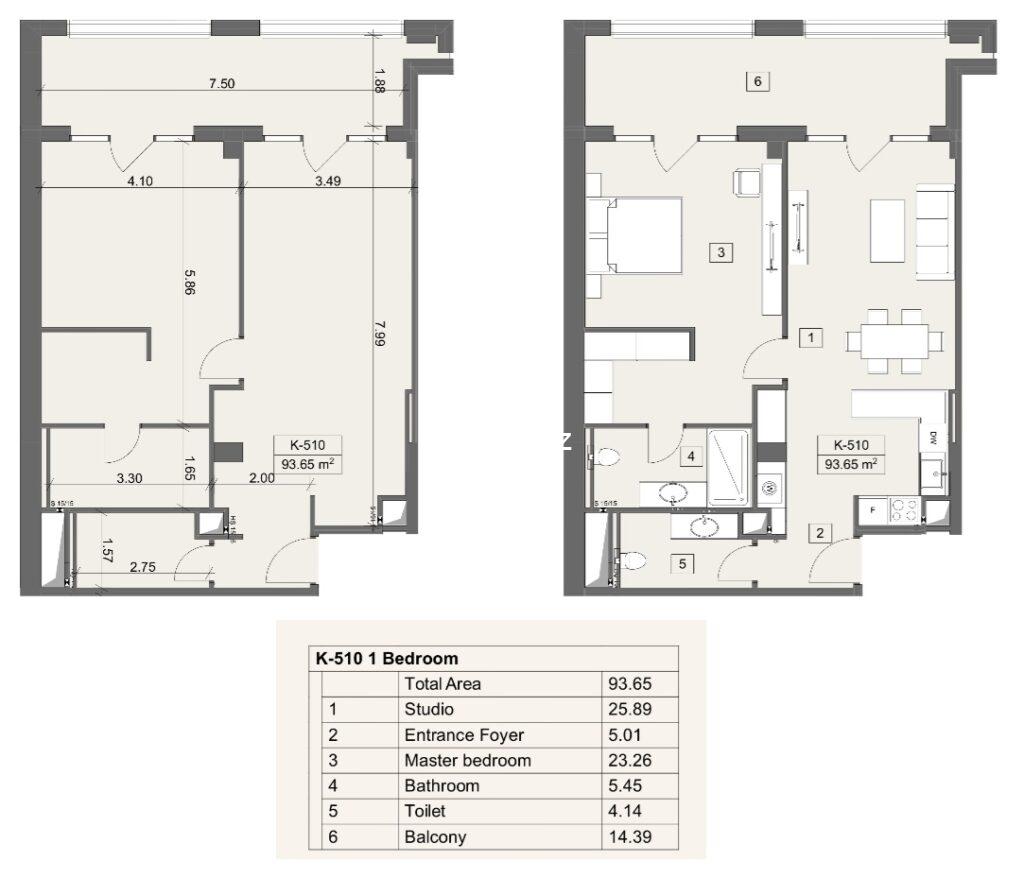 Faizsiz kreditlə 2 otaqlı almaq Arabian Ranches Sea Breeze