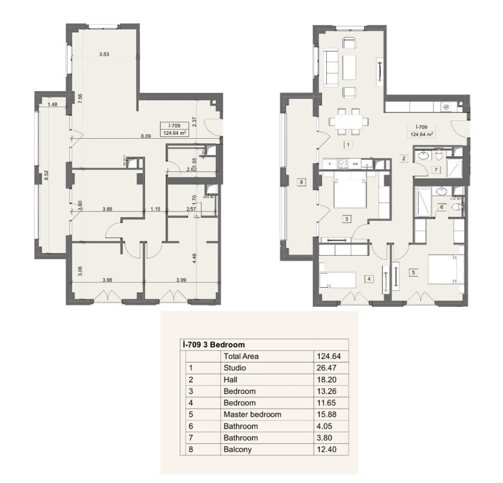Arabian Ranches Sea Breeze 4 otaqlı, 124 m² yeni tikili ev almaq