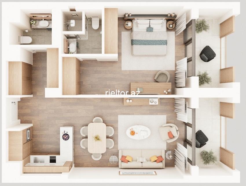 Arabian Ranches də E Tower 2 otaqlı almaq. Qiymətlər və ödəniş şərtləri